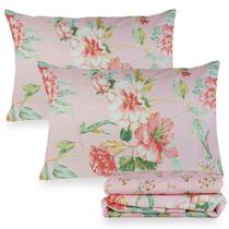 Jogo De Lençol Estampado Cama Casal 140 Fios 4 Peças Basic Andreza Jogo De Lençol Estampado Cama Casal 140 Fios 4 Peças Basic Andreza