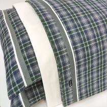 Jogo de lençol flanela CASAL Pirita 4 peças