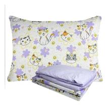 Jogo De Lençol Infantil 100% Algodão 3 Pet Love Verde