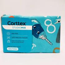 Jogo de Lençol Infantil 3 Peças Solteiro180 Fios Poliéster Estampado Corttex