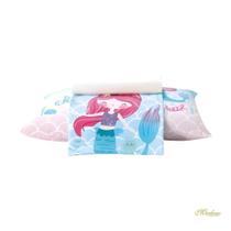Jogo de Lençol Infantil Mini Mermaid Jogo de Lençol Infantil Mini Mermaid