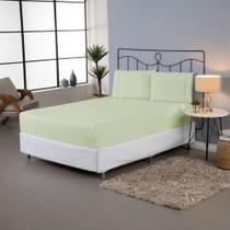 Jogo de Lençol King 3 Pçs Percal 180 Fios Liso Ponto Palito Jogo de Lençol King 3 Pçs Percal 180 Fios Liso Ponto Palito