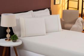 Jogo de lençol King 3 peças micropercal Palha