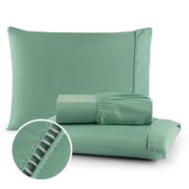 Jogo De Lençol KING 3 Peças Ponto Palito Micropercal 400 fios ENVIO IMEDIATO Jogo De Lençol KING 3 Peças Ponto Palito Micropercal 400 fios ENVIO IMEDIATO