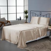 Jogo de lençol king 4 peças sublime cetim charmousse
