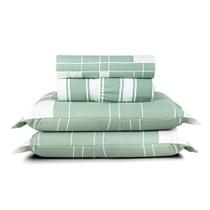 Jogo De Lençol King Sublime 400 Fios Micropercal Toque De Algodão 4 Peças - Adria 100% Poliéster