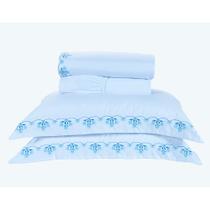 Jogo De lençol King Urban Bordado 4Pçs 200 Fios 100% Algodão Várias Cores Jogo De lençol King Urban Bordado 4Pçs 200 Fios 100% Algodão Várias Cores