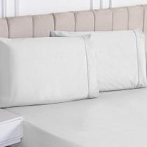 Jogo de Lençol Liso Casal Padrão 3 Peças 180 Fios Algodão Branco Jogo de Lençol Liso Casal Padrão 3 Peças 180 Fios Algodão Branco