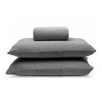 Jogo de Lençol Liso Com Elástico Solteiro 2 Peças Clean Toque Suave Jogo de Lençol Liso Com Elástico Solteiro 2 Peças Clean Toque Suave