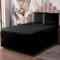 Jogo De Lençol Luva Solteiro Conjugada Colchão Box Malha 2P