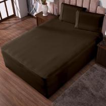 Jogo De Lençol Luva Solteiro Conjugada Colchão Box Malha 2P