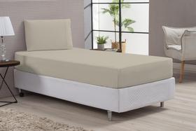 Jogo De Lençol Macio E Fronhas Ponto Palito Solteiro Cáqui Jogo De Lençol Macio E Fronhas Ponto Palito Solteiro Cáqui