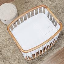 Jogo de Lençol Mini Berço Basic Batistela Baby - 03 Peças Jogo de Lençol Mini Berço Basic Batistela Baby - 03 Peças