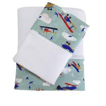 Jogo de Lençol Mini Cama 3 Peças Malha 100% Algodão Avião Branco Arrumadinho Enxovais Jogo de Lençol Mini Cama 3 Peças Malha 100% Algodão Avião Branco Arrumadinho Enxovais