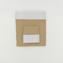 Jogo de Lençol Mini Cama 70cm x 150cm 3 Peças Malha 100% Algodão Nude Arrumadinho Enxovais Jogo de Lençol Mini Cama 70cm x 150cm 3 Peças Malha 100% Algodão Nude Arrumadinho Enxovais