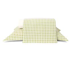 Jogo de Lençol Mini Vichy Verde Oliva Westwing
