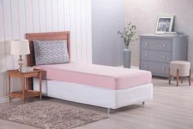 Jogo de Lençol Modern 2 Peças Solteiro Percal de Poliéster 300 Fios Azul