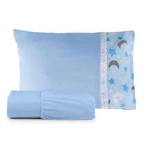 Jogo de Lençol Padrão Americano 100 Poliéster Com Fronha 2 Pçs Menino e Menino