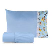 Jogo de Lençol Padrão Americano 100 Poliéster Com Fronha 2 Pçs Menino e Menino