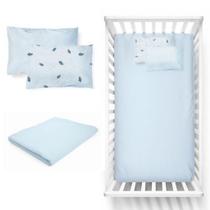 Jogo de Lençol Papi Tamanho Americano 03 Peças Aeronave