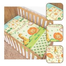 Jogo De Lençol Para Berço Americano 3 Peças - Envio Imediato