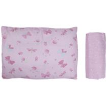 Jogo de Lençol para Berço Americano Estampado Bublim