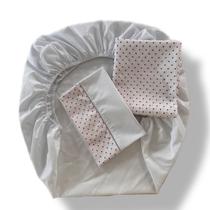 Jogo de Lençol Para Berço Americano Padrão 3 Pçs Algodão - Linha 2023