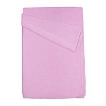 Jogo de Lençol para Berço Bebe Menina 3 peças Rosa Antialérgico Malha 100 Algodão cha de bebe Enxoval Confortavel Baby Deluxe