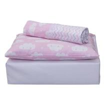 Jogo de lençol para mini cama bublim