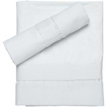 Jogo De Lençol Para Mini Cama Essence 3 Peças Fustão Branco Baby Joy Incomfral