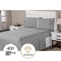 Jogo de Lençol Percal 400 Fios Suave King 4 Peças Casa Dona Jogo de Lençol Percal 400 Fios Suave King 4 Peças Casa Dona