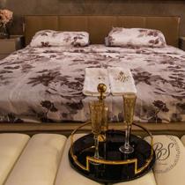 Jogo de Lençol Premium King Size 3 Peças - Lançamento - Estampas Sortidas