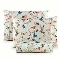 Jogo De Lençol Queen 3 Peças Com Elastico e Fronha Algodão 160 Fios