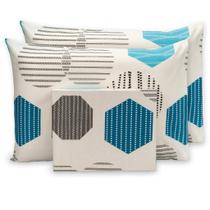 Jogo De Lençol Queen 3 Peças Com Elástico Estampado 180 Fios