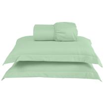 Jogo de Lençol Queen 3 Peças Percal 300 Fios Charme com Aba Americana Jogo de Lençol Queen 3 Peças Percal 300 Fios Charme com Aba Americana