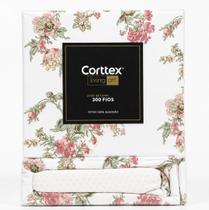 Jogo De Lençol Queen 4peças 300fios Cetim Algodão Estampado Corttex Living Art Jogo De Lençol Queen 4peças 300fios Cetim Algodão Estampado Corttex Living Art