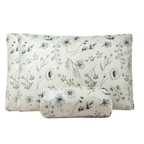 Jogo De Lençol Queen Bouti Basic Estampado 180 Fios 3 Peças - Minimal Floral Jogo De Lençol Queen Bouti Basic Estampado 180 Fios 3 Peças - Minimal Floral