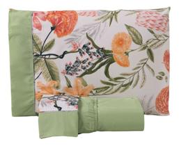 Jogo De Lençol Queen Encantare Estampado Simples 3 Peças