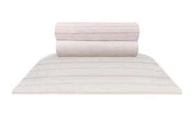 Jogo de Lençol Queen Listras Wabi 200F - 2,60x2,70m