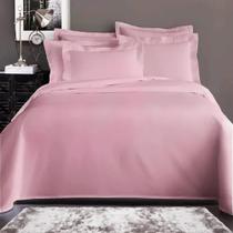 Jogo De Lençol Queen Percal 400 Fios 4 Peças Extra Macio