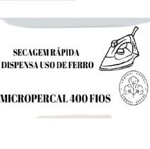 Jogo De Lençol Queen Ponto Palito 4 Peças Micro Percal