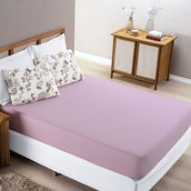 Jogo de Lençol Queen Quality Malha 100% Algodão 3 Peças