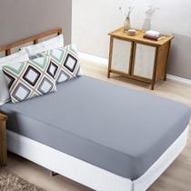 Jogo de Lençol Queen Quality Malha 100% Algodão 3 Peças