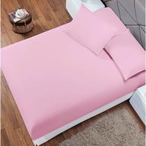 Jogo de Lençol Queen Size 3 Peças Soft Cama Fronha e Lençol Elástico