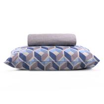 JOGO DE LENÇOL ROYAL SANTISTA 100 Alg. 3 PÇS QUEEN SION