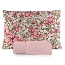 Jogo de Lençol Solteiro 02 Pçs C/ Elástico Malha 100% Algodão Estampado - Malucasim