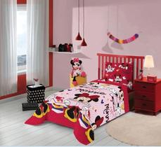 Jogo de Lençol Solteiro 02 Peças Minnie Lepper Jogo de Lençol Solteiro 02 Peças Minnie Lepper