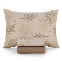 Jogo De Lençol Solteiro 100% Algodão 3 Peças Silas 160 Fios Karsten