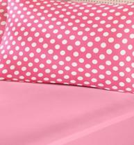 Jogo de lençol solteiro 100% algodão Aconchego 2 peças