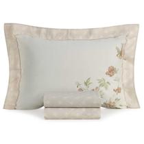 Jogo de Lençol Solteiro 100% Algodão Percal 200 Fios Eloise 3 Peças Karsten